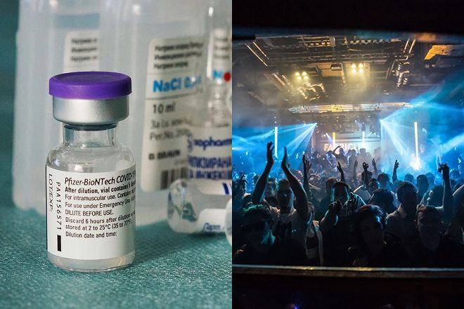 Vaccine passports could be used to help clubs and festivals return