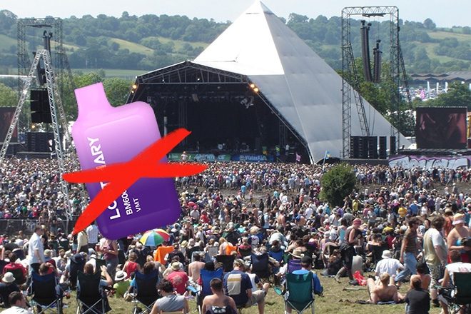 ​Glastonbury Festival urges attendees not to bring disposable vapes to festival