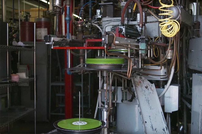 Go inside a pressing plant to see how a vinyl record is created