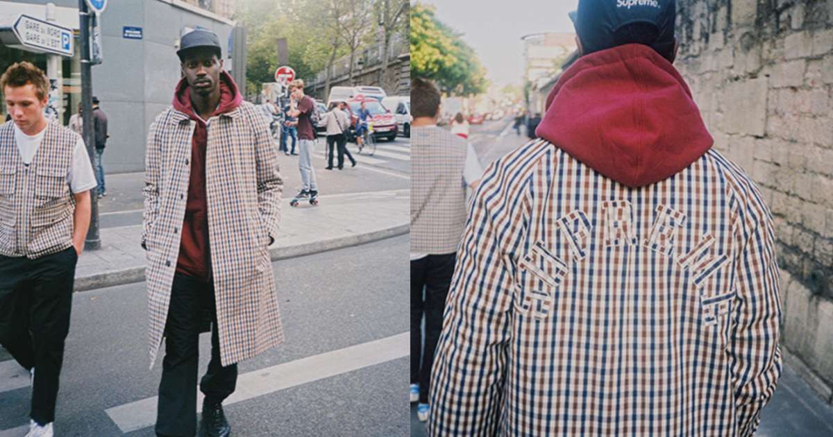 Supreme x Aquascutum Mixmag