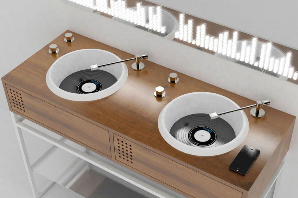 Someone S Made A Bathroom Sink That Looks Like An Old School