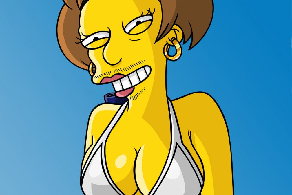 Your favourite albums have been given The Simpsons makeover.