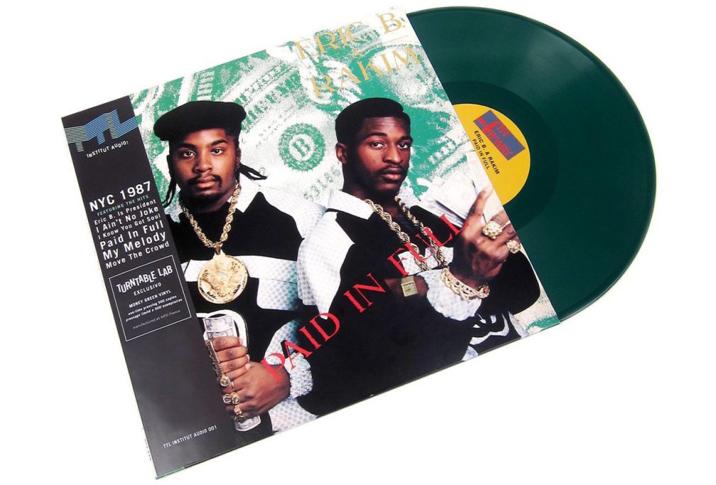 Eric B. & Rakim's 'Paid in Full' is being reissued on 'money green