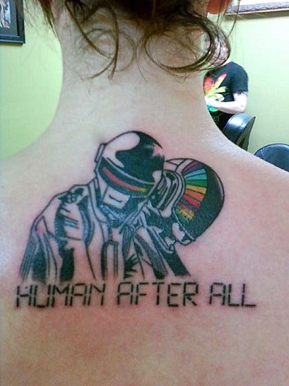 Daft Punk Tattoo  InkStyleMag