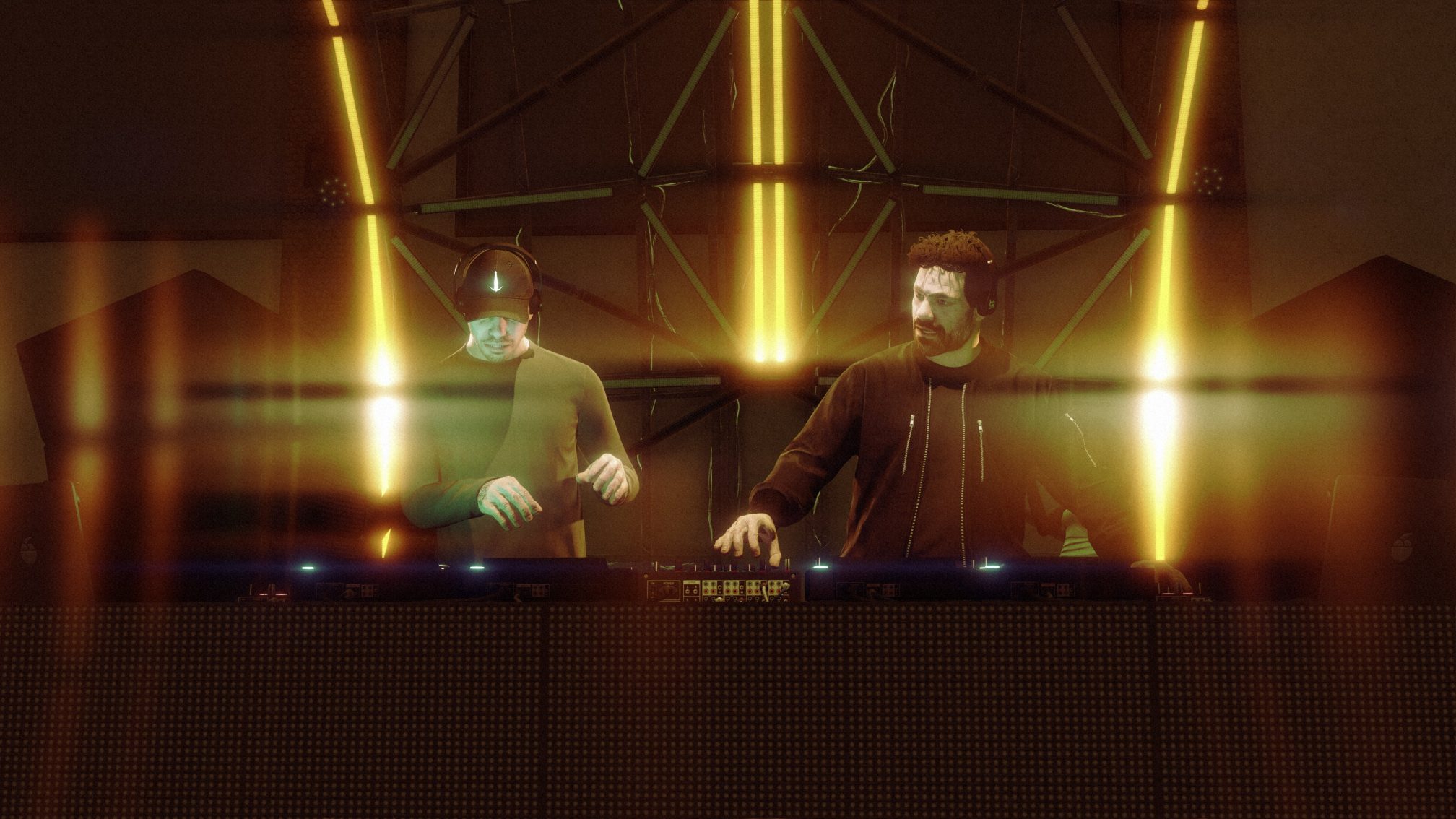 Avatars of real-life DJs curate cool music for GTA's After Hours nightclub