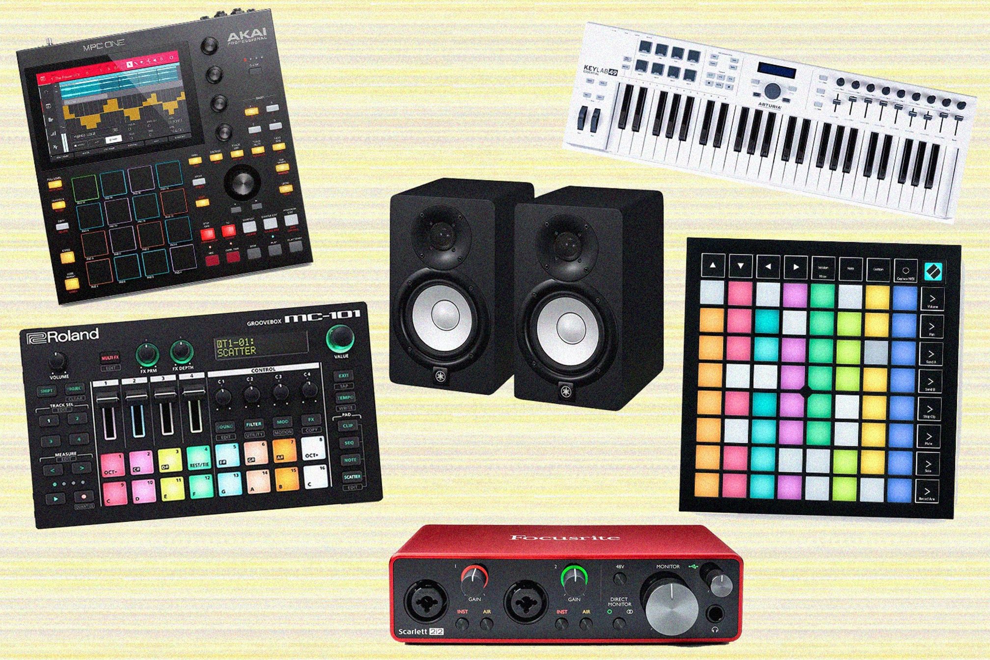 Music producer store equipment beginners