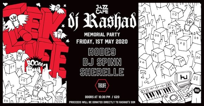 Jazz Cafe will host an event commemorating DJ Rashad