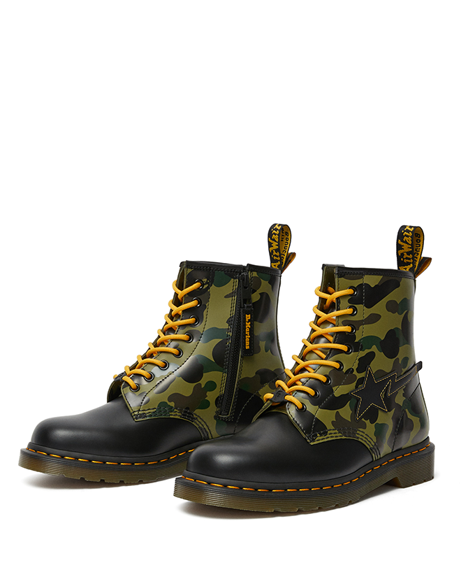 Dr. Martens links with A Bathing Ape to celebrate 60 years of the