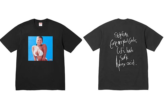 Supreme collaborate with Aphex Twin on ‘Windowlicker’ artwork tee