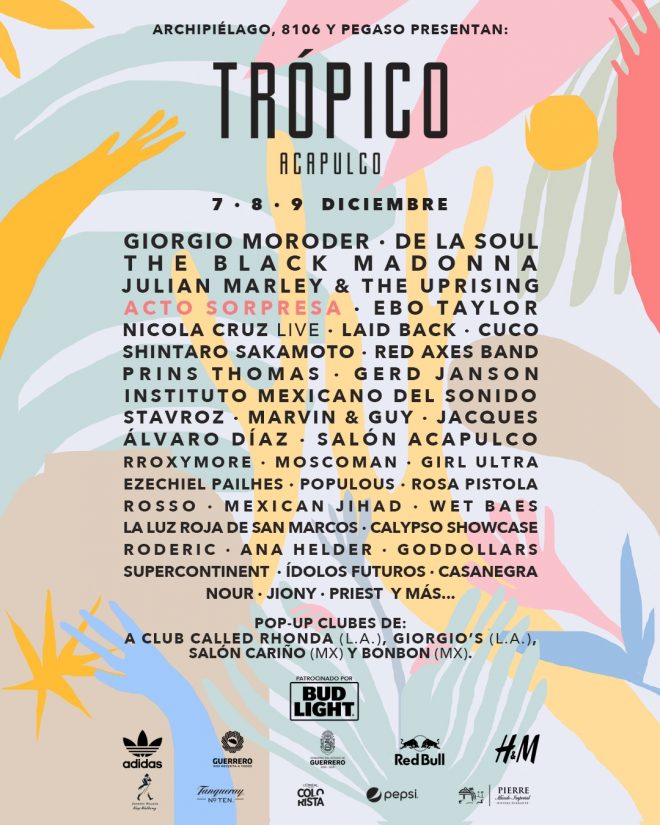 ​Giorgio Moroder and The Black Madonna to headline Mexico's Trópico Festival