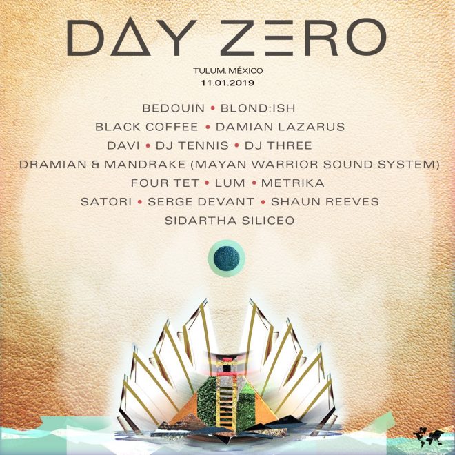 Damian Lazarus' Day Zero completes lineup with Four Tet, DJ Three, Mayan Warrior
