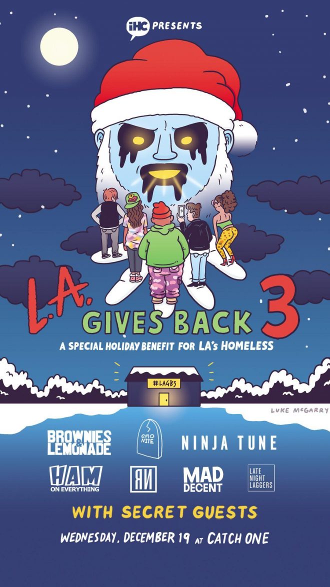 Los Angeles party crews combat homelessness with third edition of LA Gives Back