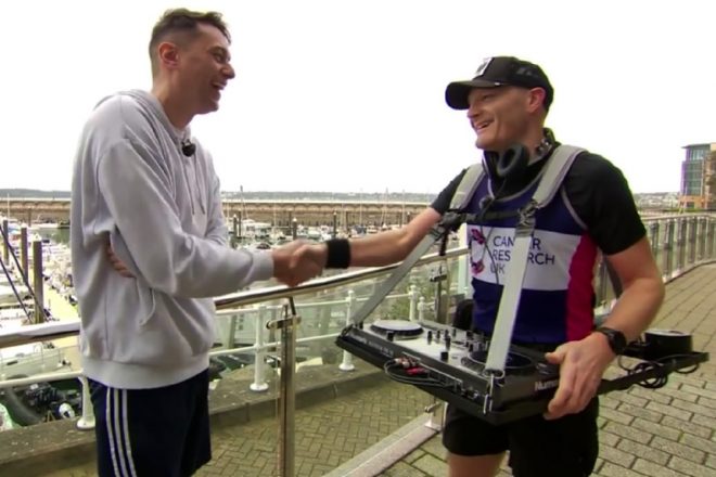 Runner looks to set Guinness World Record for 'Fastest Marathon while DJing'