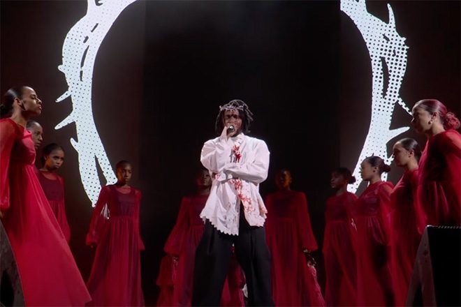 Kendrick Lamar performs women’s rights chant on Glastonbury Festival’s closing night