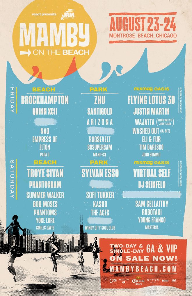 Chicago&#039;s Mamby On The Beach drops 2019 line-up