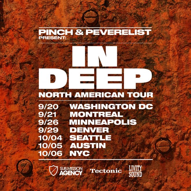 Pinch and Peverelist release new compilation, announce b2b North American tour