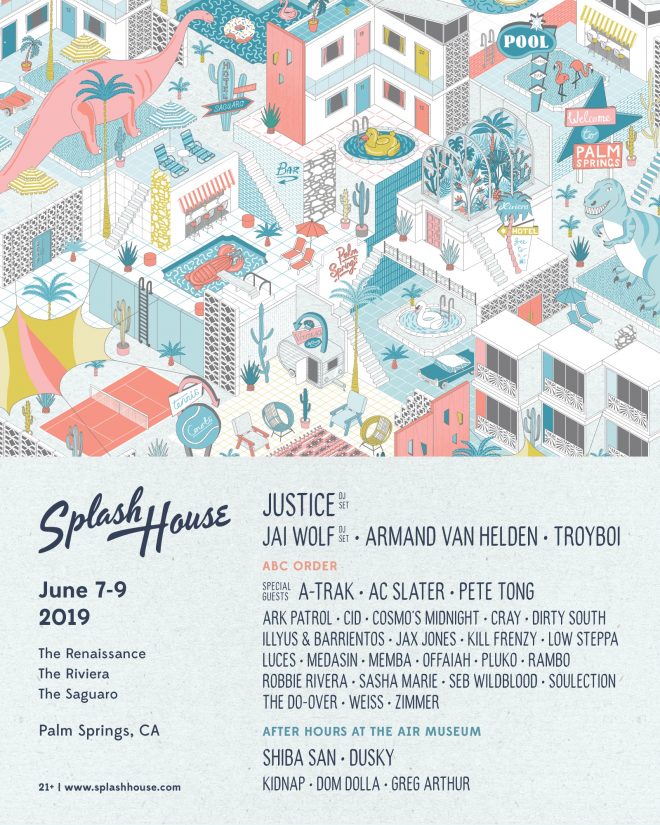 Splash House reveals line-up for its June 2019 edition