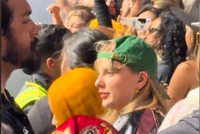 Taylor Swift spotted raving to Dom Dolla during this weekend's Coachella Festival