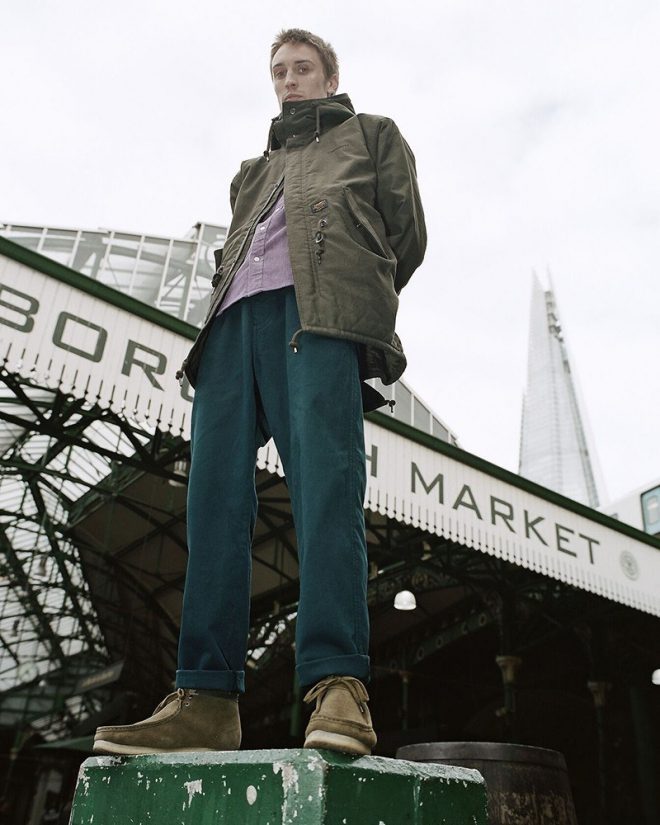 Carhartt WIP has collaborated with Clarks Originals to rework the iconic Wallabee