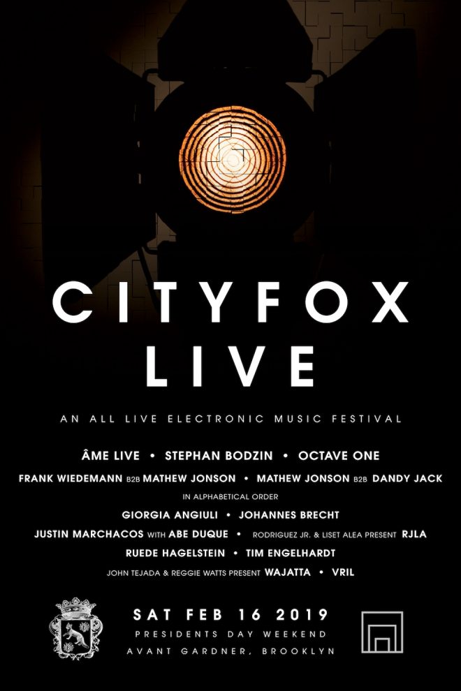 Cityfox celebrates live performances with its first all live event
