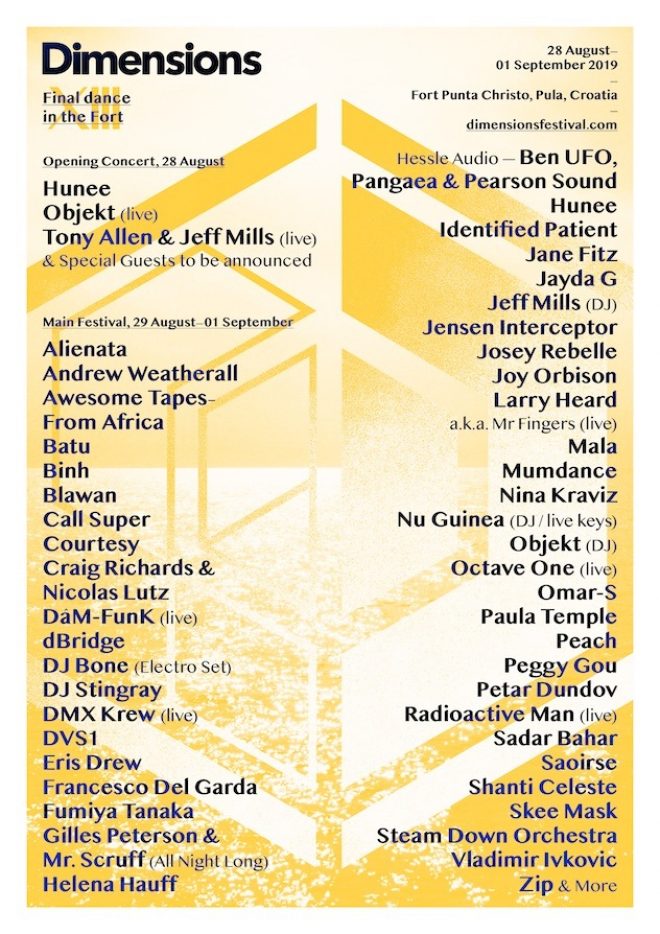 Dimensions Festival drops first names on its 2019 line-up