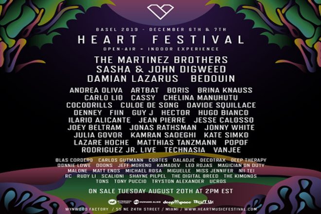 Miami’s Heart Festival announces 2019 line-up