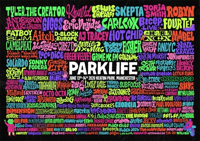 Full line-up announced for Parklife 2020