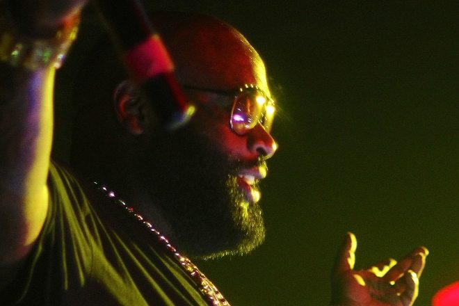 Rick Ross is upset that he was denied entry into Buckingham Palace