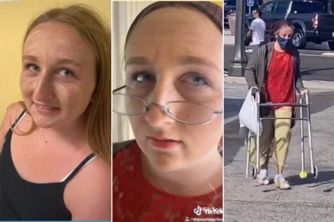 Teens disguise themselves as mask-wearing OAPs to buy alcohol
