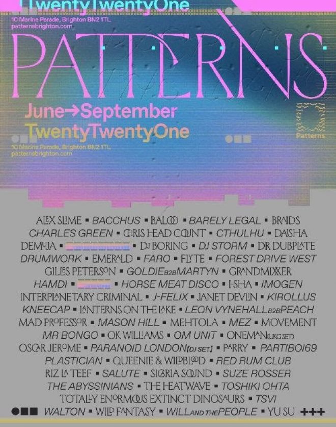 Patterns announces four month run of reopening parties News Mixmag