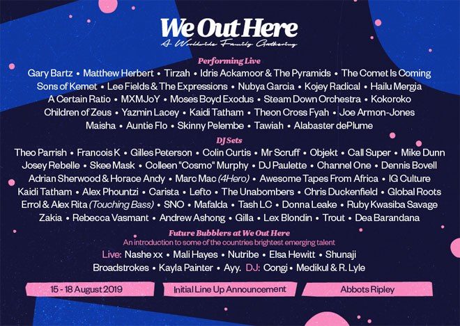 Gilles Peterson&#039;s new festival We Out Here announces line-up