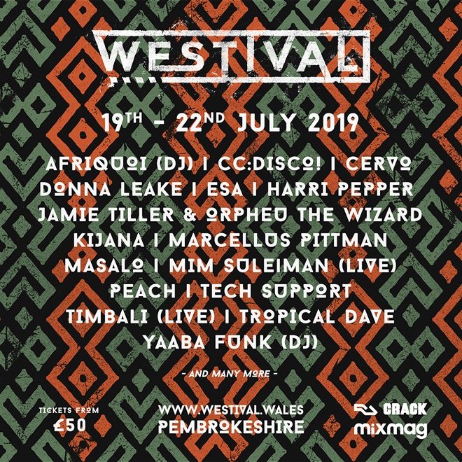 Westival returns to the Welsh coast in July